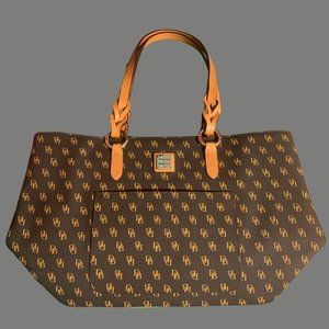 DOONEY AND BOURKE - Blakely Tammy Brown Tmoro Leather Tote Bag